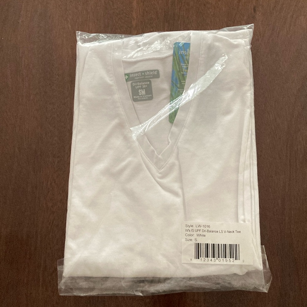 Insect Shield Women’s White LS Tee